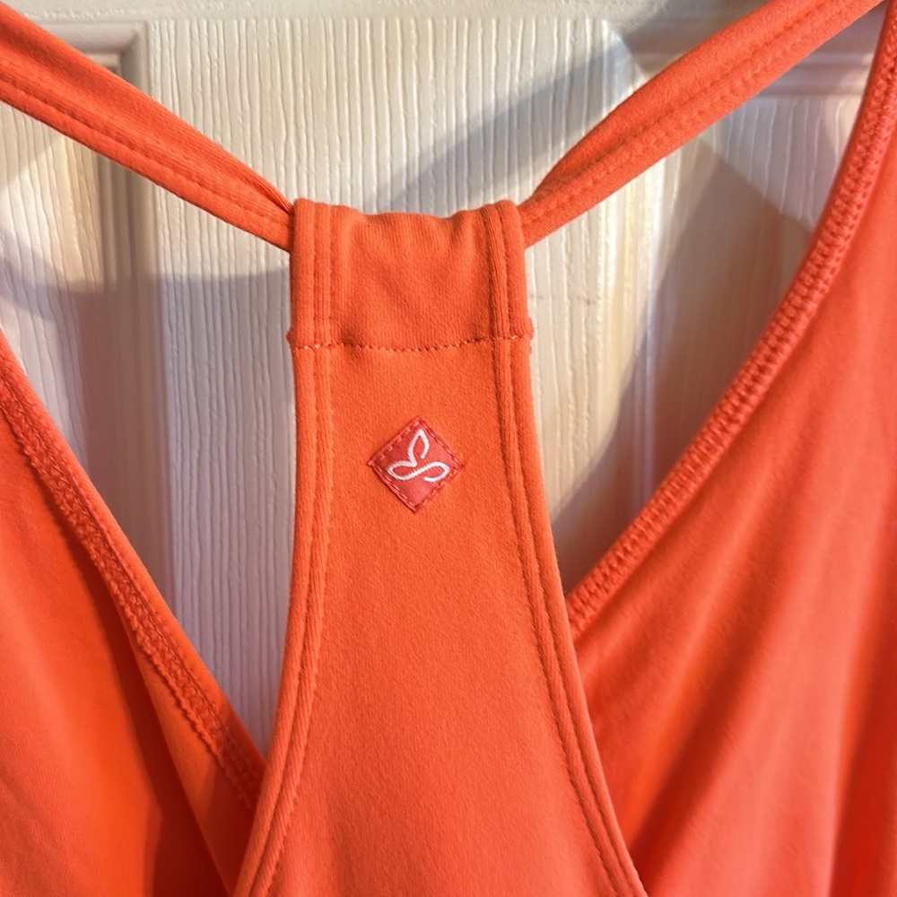 Prana coral halter tank, sz XL. - Picture 5 of 5